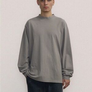 GAP X YZY H02 REGULAR GREY LONG SLEEVE T-SHIRT